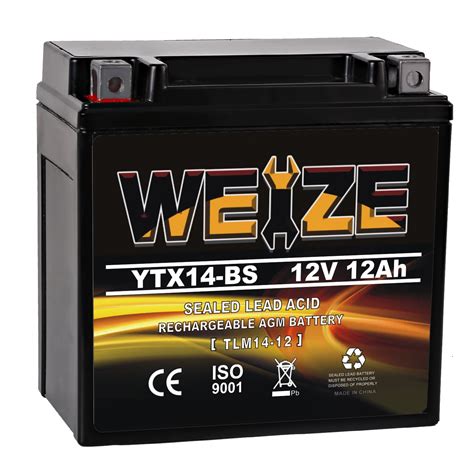 Weize batteries - This item Weize 14.6V 20A LiFePO4 Battery Charger, Intelligent AC-DC LiFePO4 Lithium Battery Smart Charger for 12V Lithium Iron Phosphate Batteries, Support Fast Charging WEIZE 12V 100Ah LiFePO4 Lithium Battery, Up to 8000 Cycles, Built-in Smart BMS, Perfect for RV, Solar, Marine, Overland/Van, and Off Grid Applications